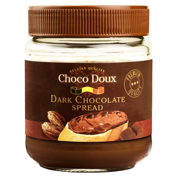 巧美黑巧克力酱250g*1罐 比利时进口Chocodoux巧克力酱