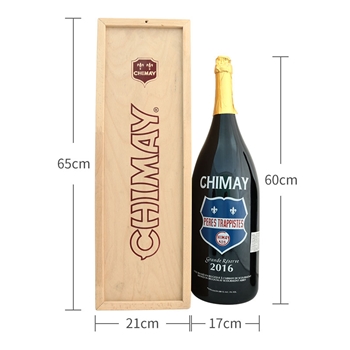 智美蓝帽纪念版6L*1瓶 比利时进口Chimay精酿修道士啤酒