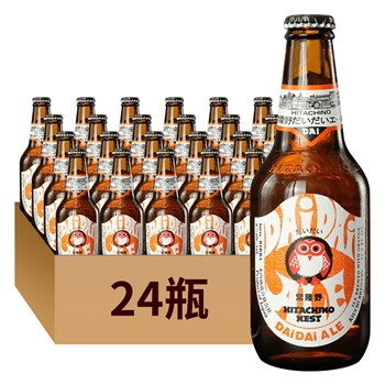 常陆野猫头鹰IPA啤酒330ml*24瓶 日本进口Hitachino Nest精酿啤酒