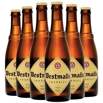 西麦尔三料啤酒330ml*6瓶 比利时进口Westmalle修道士精酿啤酒