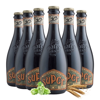 巴拉丁老派英式苦啤酒330ml*6瓶 意大利进口Birra Baladin精酿啤酒 