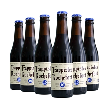 罗斯福10号啤酒330ml*6瓶 比利时进口Rochefort修道士精酿啤酒