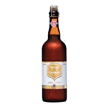 智美白帽啤酒750ml*1瓶 比利时进口Chimay精酿修道士啤酒