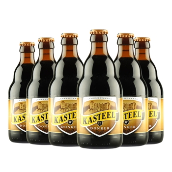 卡迪特黑高度啤酒330ml*6瓶 比利时进口Castle精酿啤酒