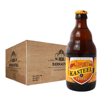 卡迪特三料高度啤酒330ml*24瓶 比利时进口Castle精酿啤酒