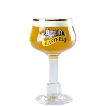 卡迪特精酿啤酒杯330ml 限量酒杯 比利时进口Castle精酿啤酒限量款酒杯