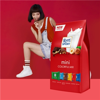 瑞特滋迷你巧克力与巧克力制品什锦袋装 100g