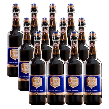 智美蓝帽啤酒750ml*12瓶 比利时进口Chimay精酿修道士啤酒