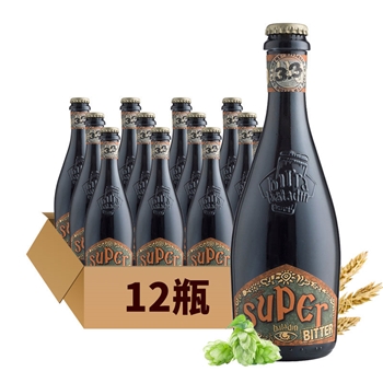 巴拉丁老派英式苦啤酒330ml*12瓶 意大利进口Birra Baladin精酿啤酒