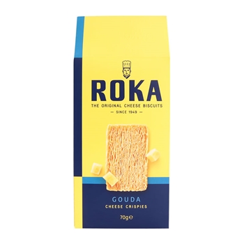 如卡高达奶酪酥饼干70g*1袋 荷兰进口Roka饼干 