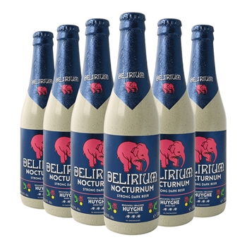 深粉象啤酒330ml*6瓶 比利时进口Delirium精酿啤酒