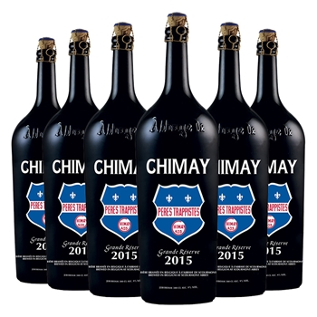 智美蓝帽啤酒1.5L*6瓶 比利时进口Chimay精酿修道士啤酒