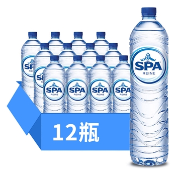 滋宝皇妃饮用天然泉水 1.5L*12瓶 比利时进口SPA矿泉水