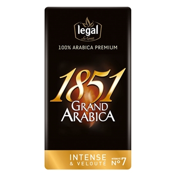 法国进口 Legal利格精选阿拉伯咖啡粉1851 250g GRAND ARABICA